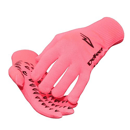 Guantes Hi-Vis Pink Cordura Black Grippies, DeFeet
