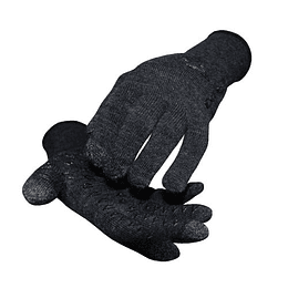 Guantes Charcoal Wool Black Grippies, DeFeet