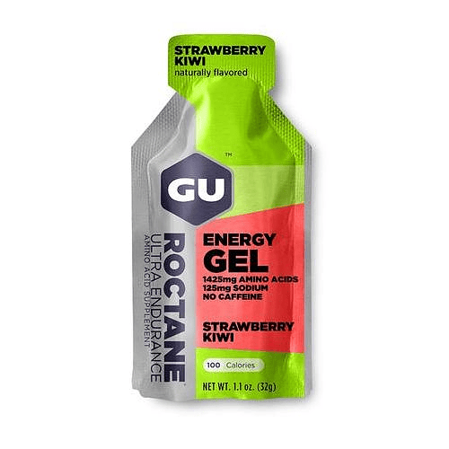 Energy Gel Roctane Strawberry Kiwi sin cafeína (Unidad), GU