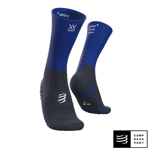 Calcetín Mid Compression Blue Lolite, Compressport