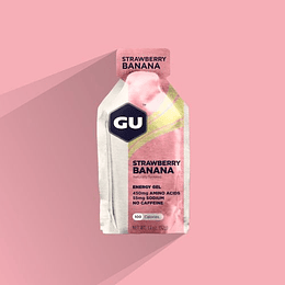 Energy Gel sin cafeína Strawberry Banana (Unidad), GU