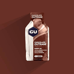 Energy Gel Chocolate Outrage ( Unidad), Gu