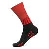 Mid Compression Socks Negro/Rojo, Compressport