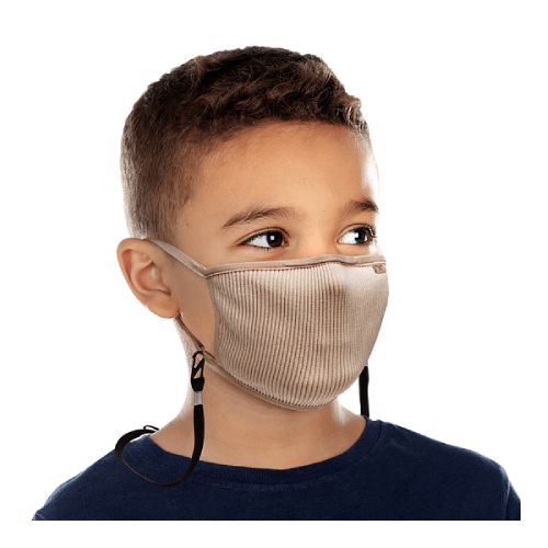 Beige Mascarilla ultra-respirable Filtrante Lavable Fu+ Kids , Naroo