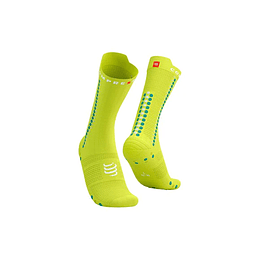 Pro Racing Socks Bike v4.0 - Primerose/Columbia, Compressport