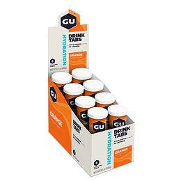 Tabletas de Hidratación (8x12 tabletas) Orange , GU