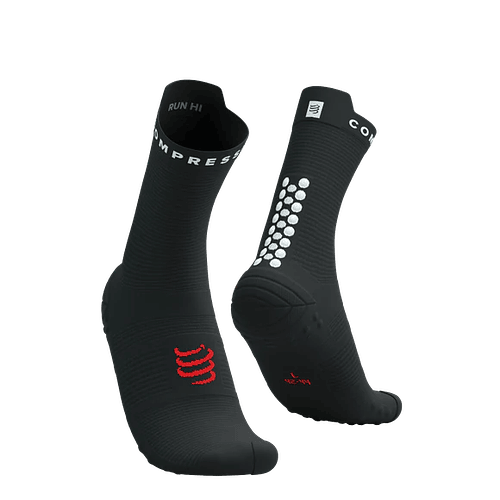 Pro Racing Socks v4.0 Run High Black/White/Core Red, Compressport