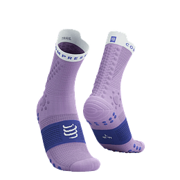 Pro Racing Socks v4.0 Trail Lupine/Dazzling Blue/White, Compressport