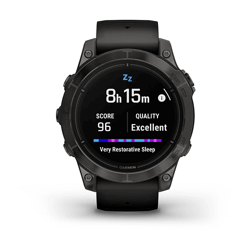 Epix™ Pro (Gen 2) Sapphire Titanio DLC gris carbón (47 mm), Garmin