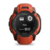 Instinct® 2X Solar Rojo fuego, Garmin