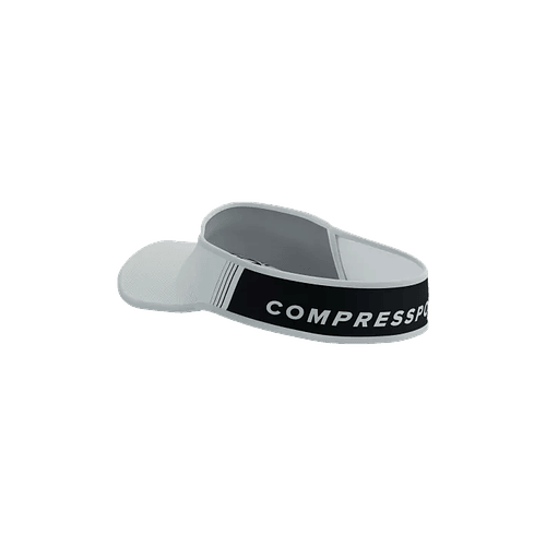 Visera Ultralight White Black, Compressport