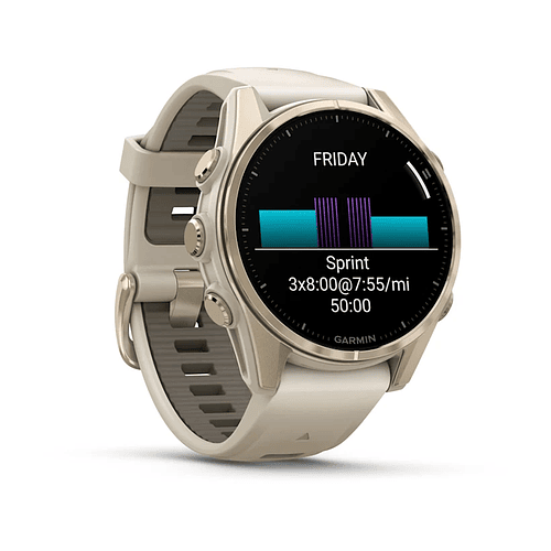 Fēnix® 8  Amoled Sapphire Beige ( 43mm), Garmin