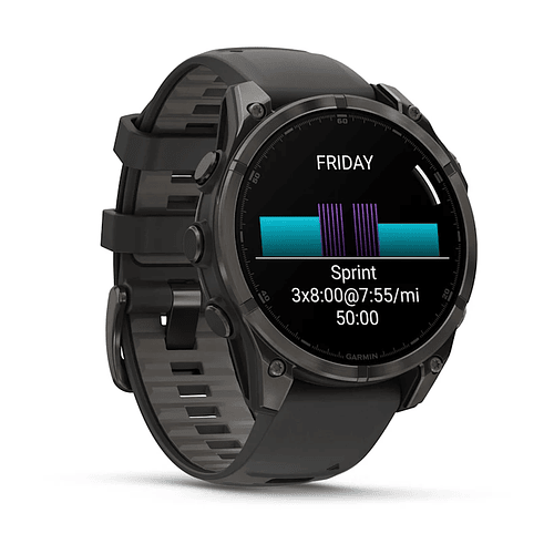 Fēnix® 8  Amoled Sapphire Carbon Gray ( 47mm), Garmin