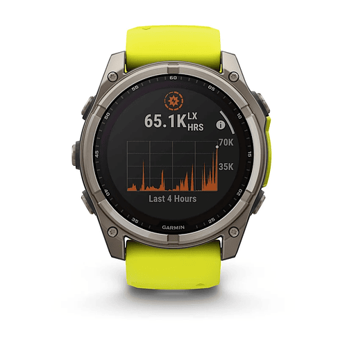 Fēnix® 8  Sapphire Solar Amp Yellow (51mm), Garmin