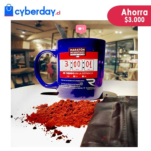 Tazón finisher coleccionable Maratón de Santiago
