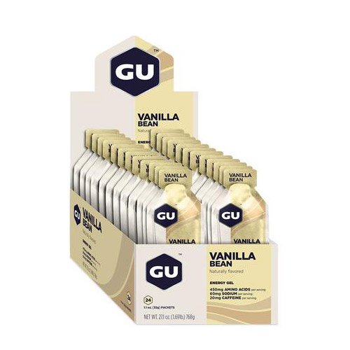 Caja de Geles Vanilla Bean 24 Gu Energy