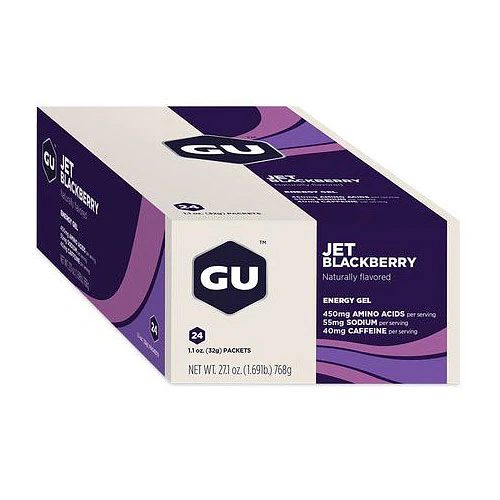 Energy Gel Sabor Jet Blackberry (24 unid), GU