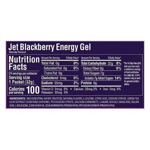 Energy Gel Sabor Jet Blackberry (24 unid), GU