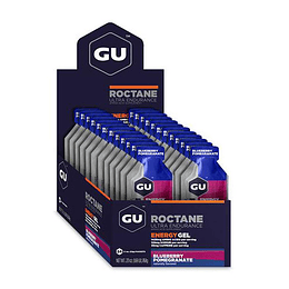 Energy Gel ROCTANE Blueberry Pomegranate (24 unid), GU