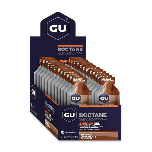 Energy Gel ROCTANE Sea Salted Chocolate(24 unid), GU