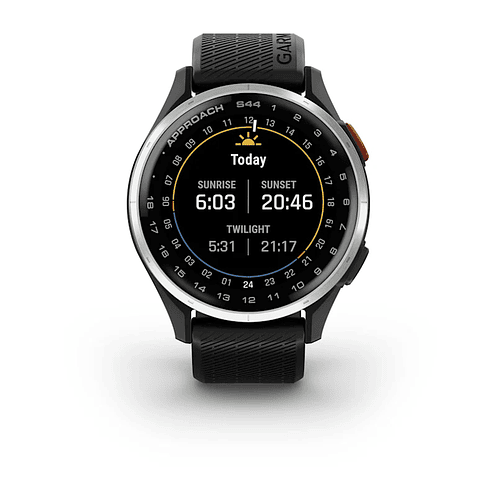 Approach® S44 Silicone Black (43mm), Garmin
