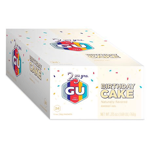 Energy Gel Birthday Cake (24 unid), GU