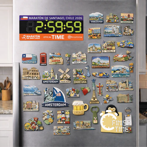 Imán Maratón de Santiago 2026, finishtime