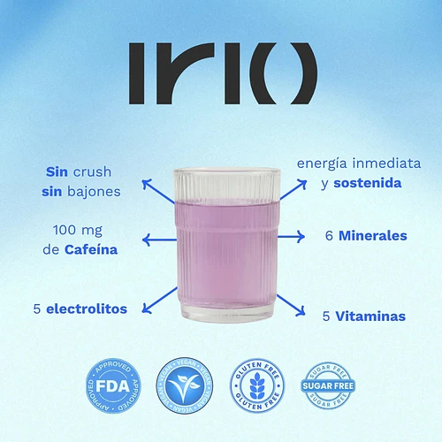 Irio Energy: Energía sin bajón