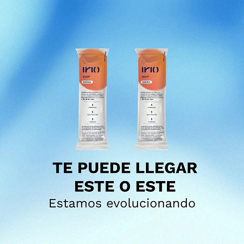 Irio Sleep: Hidratación para dormir mejor