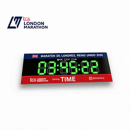 Magneto para el refrigerador crono London Marathon, Finishtime
