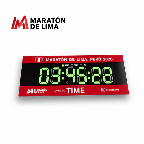 Magneto para el refrigerador crono Lima Maraton, Finishtime
