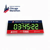 Magneto para el refrigerador crono Chicago Marathon, Finishtime