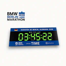 Magneto para el refrigerador crono Berlin Marathon, Finishtime