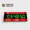 Magneto para el refrigerador crono Tokyo Marathon, Finishtime