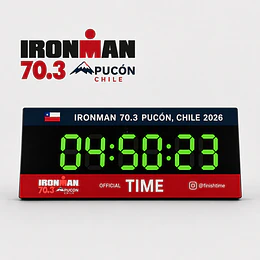Magneto para el refrigerador crono Ironman Pucón, Finishtime