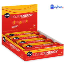 Energy Gel Liquid Strawberry Banana, Gu