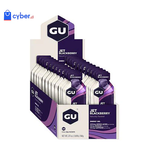 Energy Gel Sabor Jet Blackberry (24 unid), GU