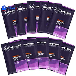 Roctane Ultra Endurance Grape (Sin cafeína) 10 unid, Gu