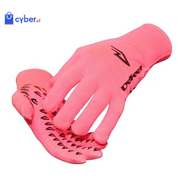 Guantes Hi-Vis Pink Cordura Black Grippies, DeFeet