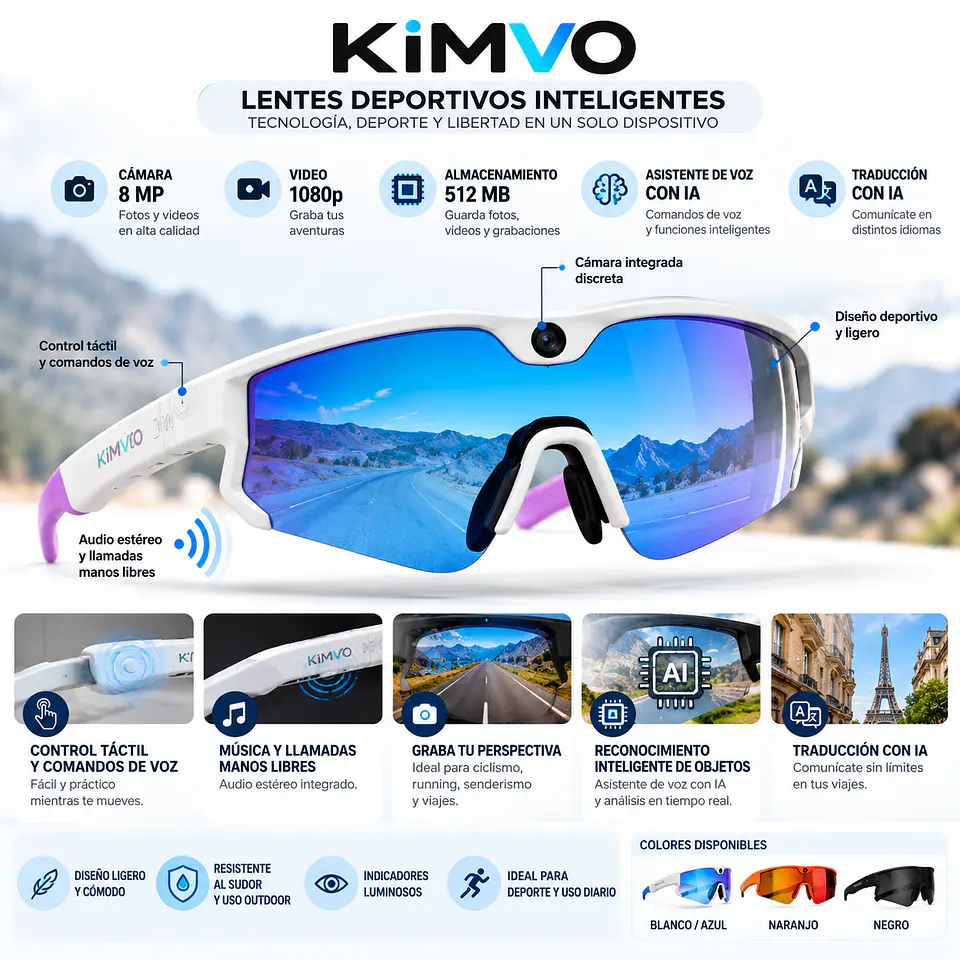 Lentes deportivos IA 5