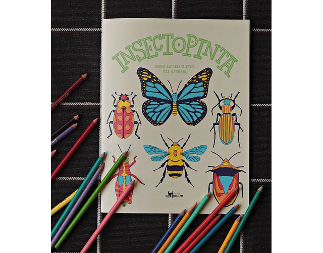 Libro para colorear Insectopinta