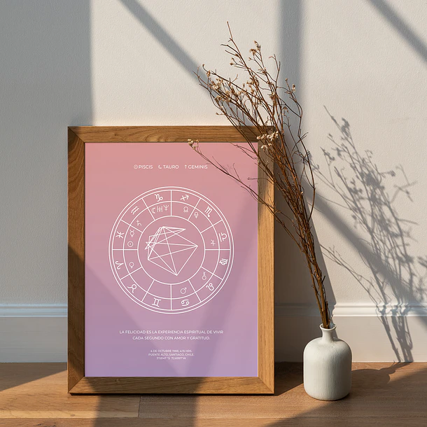 Pack Carta Natal Informe + Carta Natal Enmarcada 3