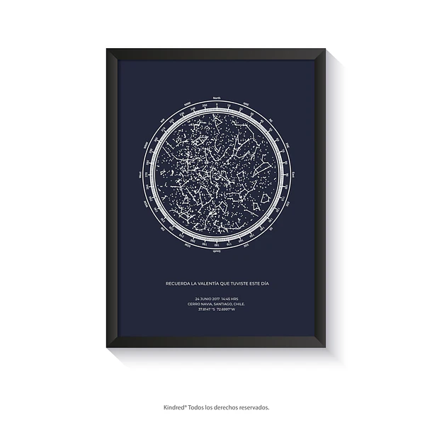 Mapa Estelar Personalizado Hestia 3