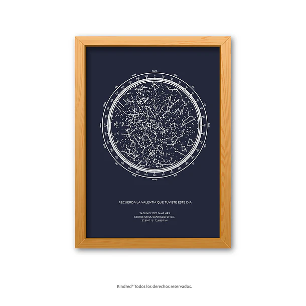 Mapa Estelar Personalizado Hestia 4