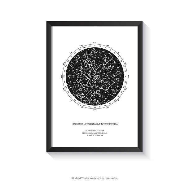 Mapa Estelar Personalizado Hestia 5