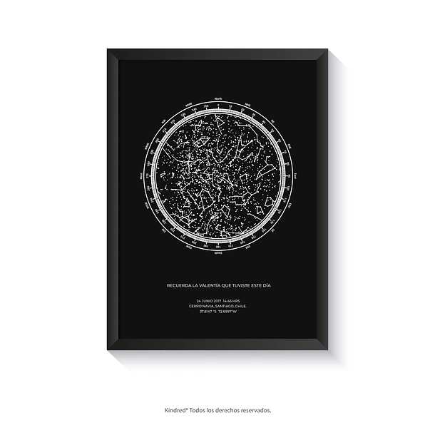 Mapa Estelar Personalizado Hestia 7