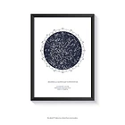 Mapa Estelar Personalizado Hestia 9