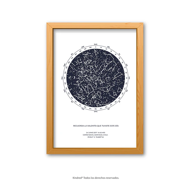 Mapa Estelar Personalizado Hestia 10