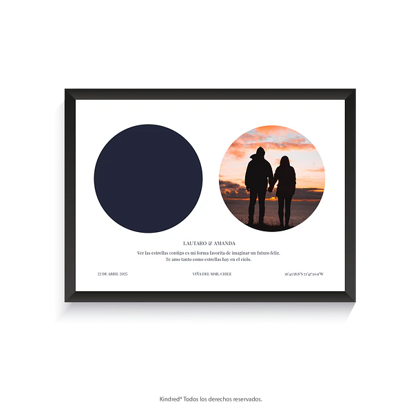 Mapa Estelar Personalizado + Fotografía Orión 8