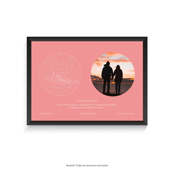 Mapa Estelar Personalizado + Fotografía Orión 10